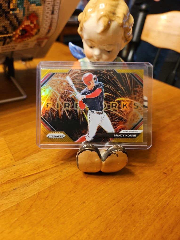 2024 Panini Prizm Fireworks Brady House Gold /10