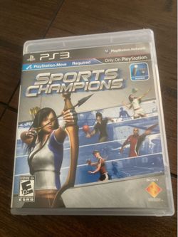 SPORTS CHAMPIONS PLAYSTATION MOVE REQUIRED, PS3