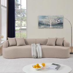 Modern Curved Modular Sofa – BRAND NEW IN BOX 🛋️