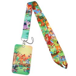 Disney Cartoon - Bambi - Lanyard Cardholder USB Holder