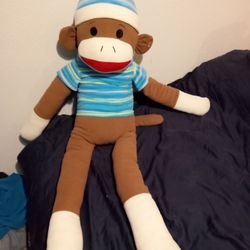 Jumbo clearance sock monkey