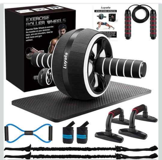 10in1 Ab Roller Exercise Wheel $15