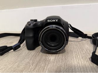 Sony DSC-H300 20.1MP Digital Camera 35x Optical Zoom + Carrying Pouch