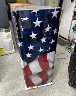LG American Flag Fridge