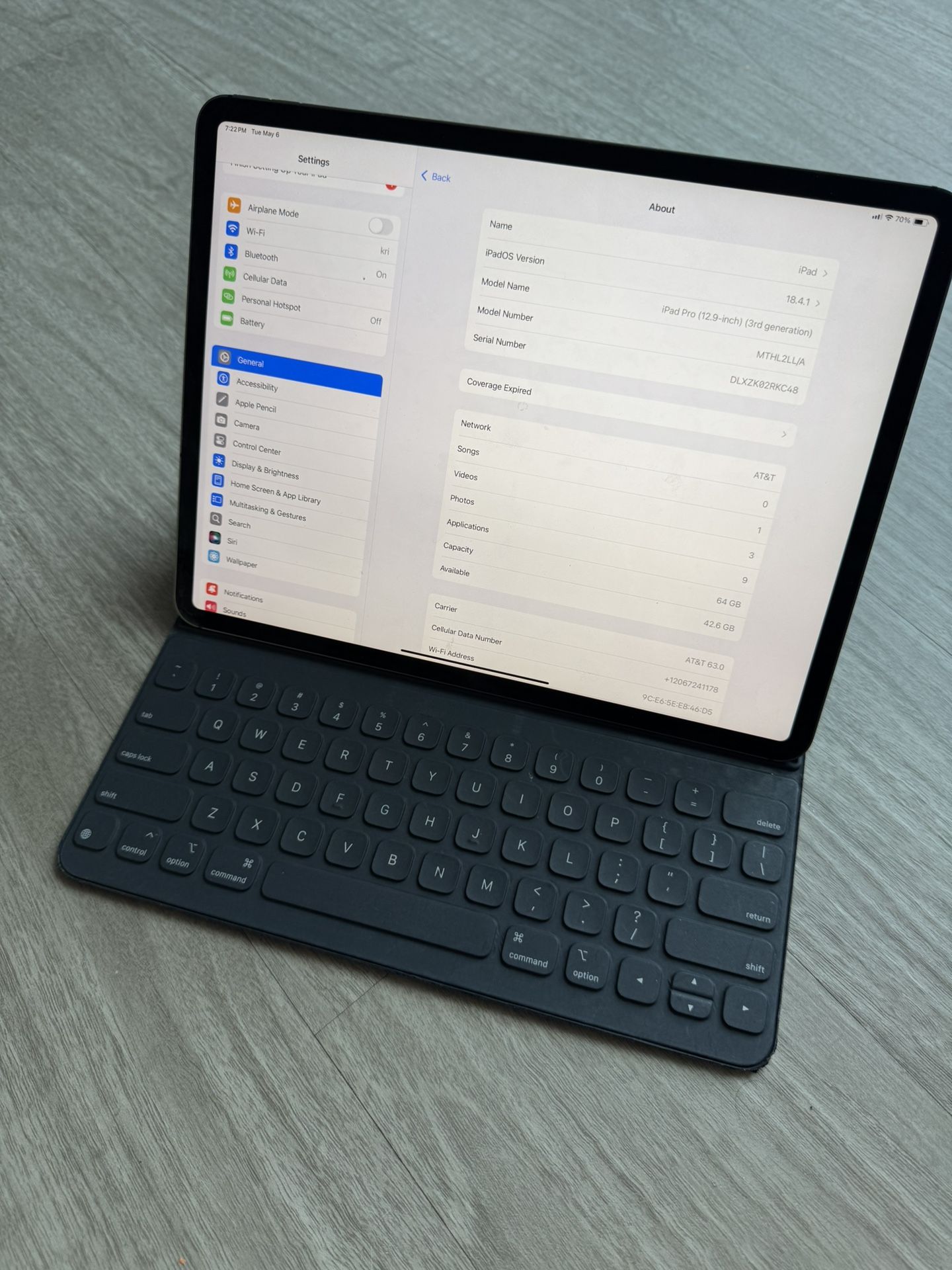 IPad Pro 12.9 3gen, 64 LTE