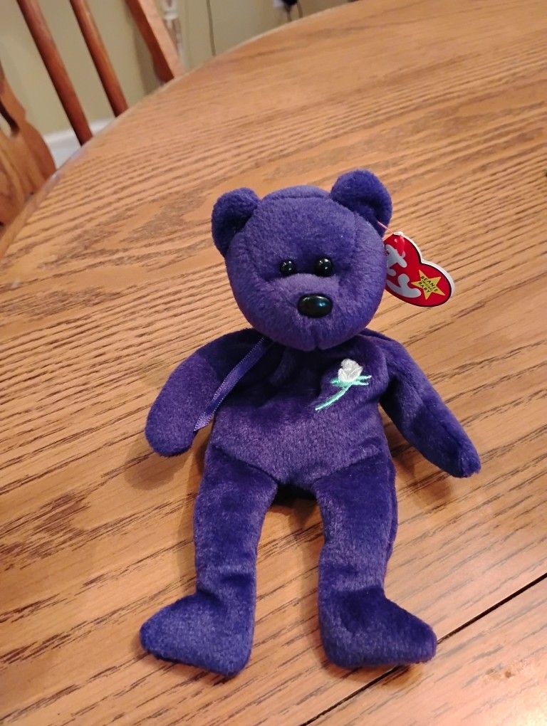 Original Vintage Princess Diana TY ORIGINAL beanie Baby
