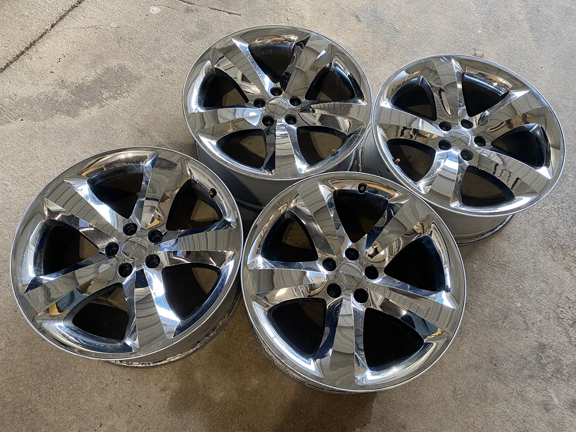 20” OEM Dodge Charger Chrome Rims