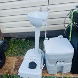 Outdoor Portable Sink & Waste 