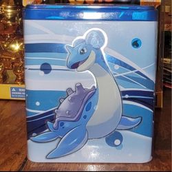 Pokemon TCG ~Stacking Tin ~ Factory Sealed! Brand New!The Pokemon TCG Water Stacking Tin is a limited edition box set manufactured in 2022 by Pokemon 