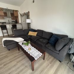 Grey Couch - 4 Seater