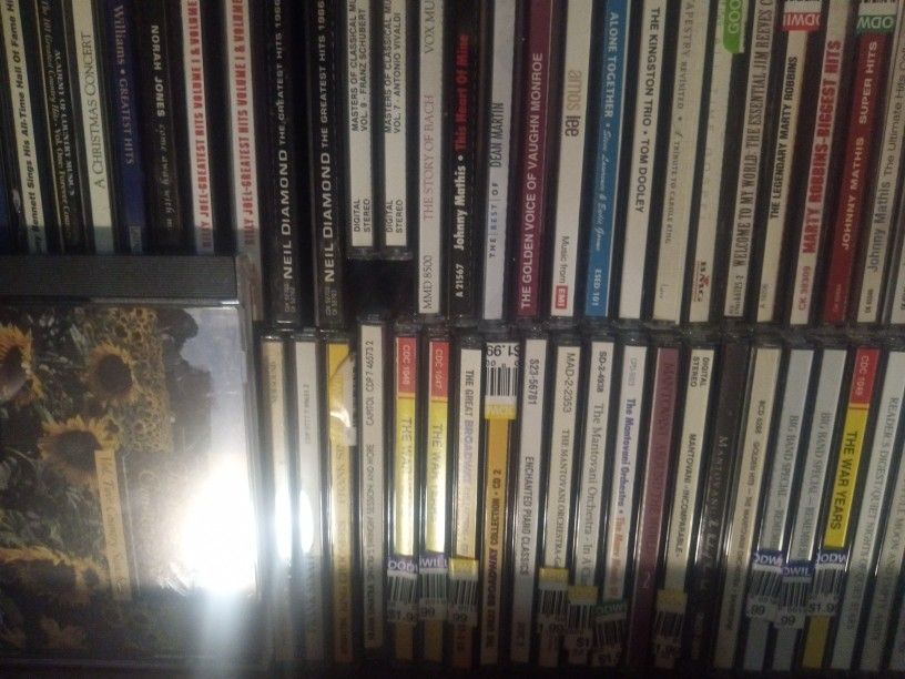 Assorted Classical Country Older Music CDs *And Some VHS *Sets