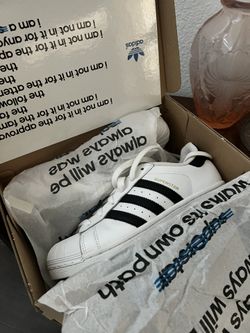 New In Box Adidas Superstar Sneakers