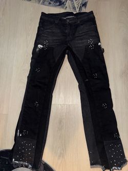 Black Flared Jeans