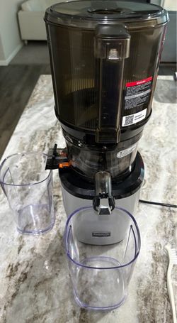 Kuvings AUTO10 Cold Press Juicer Machine, Hands-Free, 100 oz, Silver