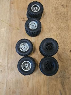 Axial SCX24 Wheels and Tires