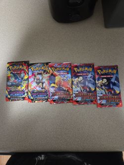 5 pokemon booster packs