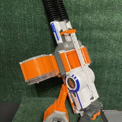 Nerf-N-Strike Elite Rhino Fire Blaster. With 2x 25 Drum Magazines. Tested.