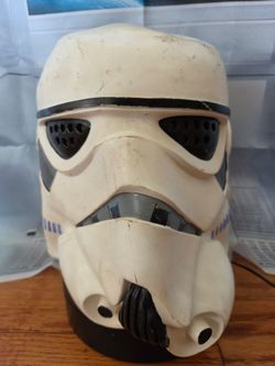 Vintage 1994 Star Wars STORMTROOPER Deluxe Latex Mask  Lucas Film Ltd Adult New B


See Full Video on the Rudos Epic Prop Insta


https://www.instagra