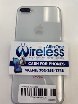 Iphone 8 plus unlocked now only $399