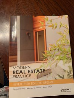 Used Modern Real Estate Practice 19th edition