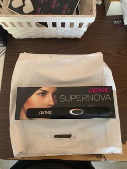 iKonic SuperNova Laser styling iron - 100% tourmaline