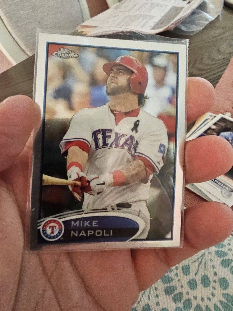 Texas Rangers Newer Baseball Cards Lot