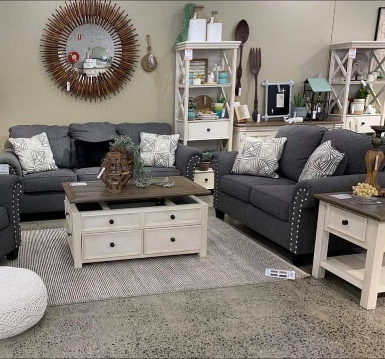 🚚3/7 DAYS DELİVERY Agleno Charcoal Living Room Set
by Ashley Furniture