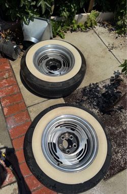 Chevy rims 1960s set of 4
