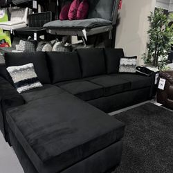 Black Sectional