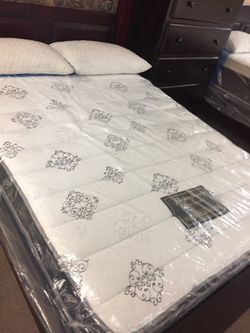 Sleeping Beauty double side pillow top queen size set