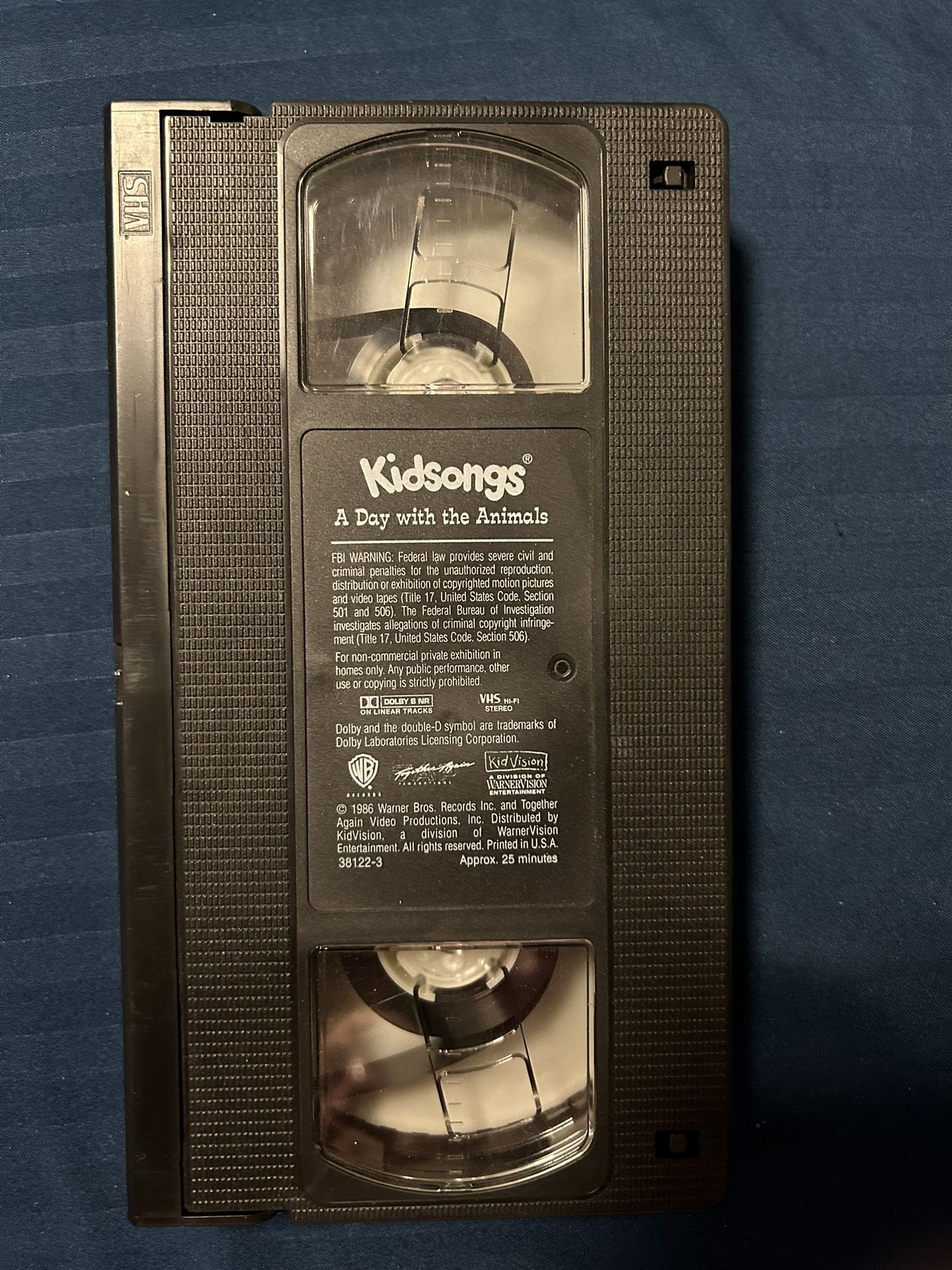 1986 Kidsongs A Day With The Animals