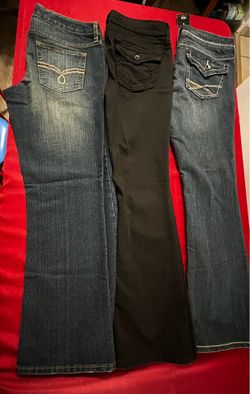 Women's Jeans (3) pairs  (2 - a.n.a. & 1 - American Rag)