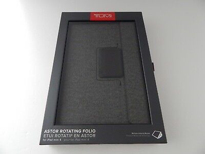 Brand new, Tumi Astor Rotating Folio Case For iPad Mini 4 Earl Grey New