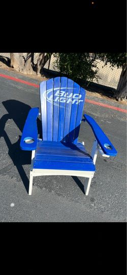 Bud Light Adirondack Chair with Cup Holders