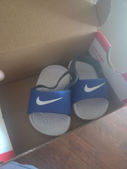 blue baby sandals
