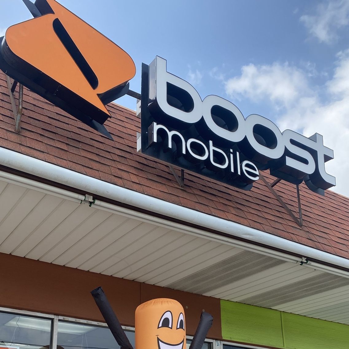 Blower Boost Mobile Sign