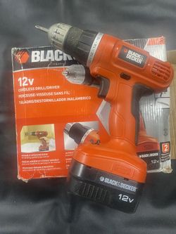 Black & Decker Cordless Drill