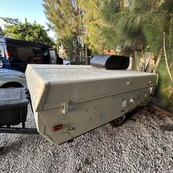 Pop up 12’ Cole Camper For Sale