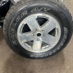Jeep spare rim/tire