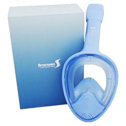Smarssen Diving & Snorkeling Masks, One White & One Purple (New In The Box)