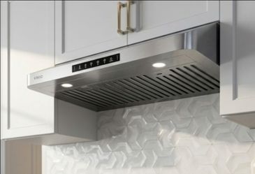 Range Hood 42 Inch Under Cabinet, 980CFM Fast Venting Ducted, Kitchen Hood With 3 Speed Gesture Sensing & Touch Control, Stainless Steel Stove Hood Wi