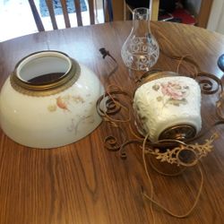 1800's B&H OIL Lamp