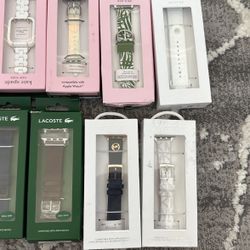 Apple Watch Band Strap iPhone Accessory Michael Kors Armani Coach Kate Spade Designer Gift Present Men Women Unisex Leather Rubber Sport Samsung Galax