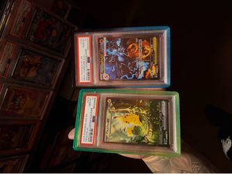 Pikachu and Charizard psa 10