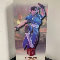 STAR MAN MS-008A Chun Li Blue cheongsam