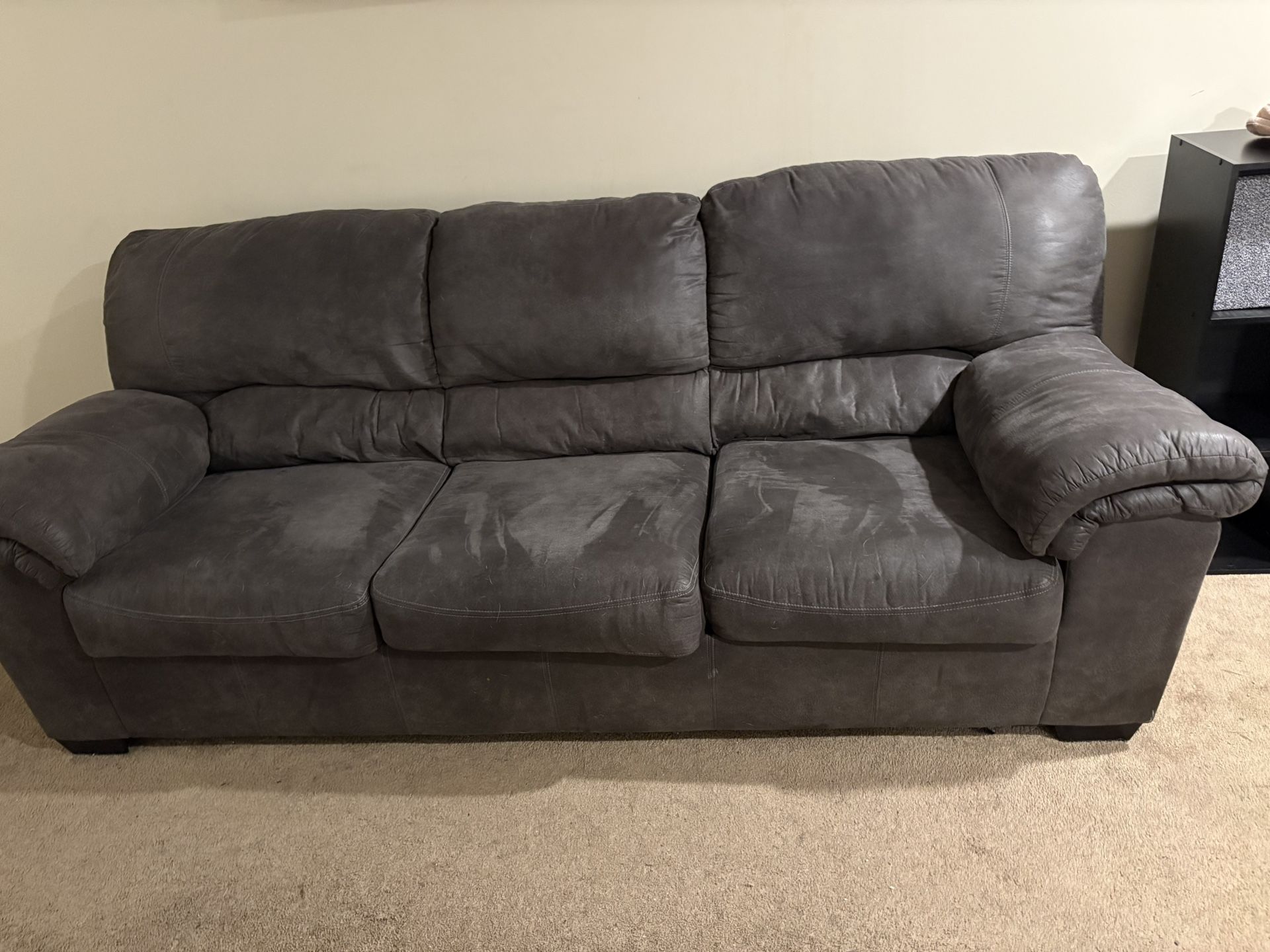 Couch With Foldable Bed With Frame