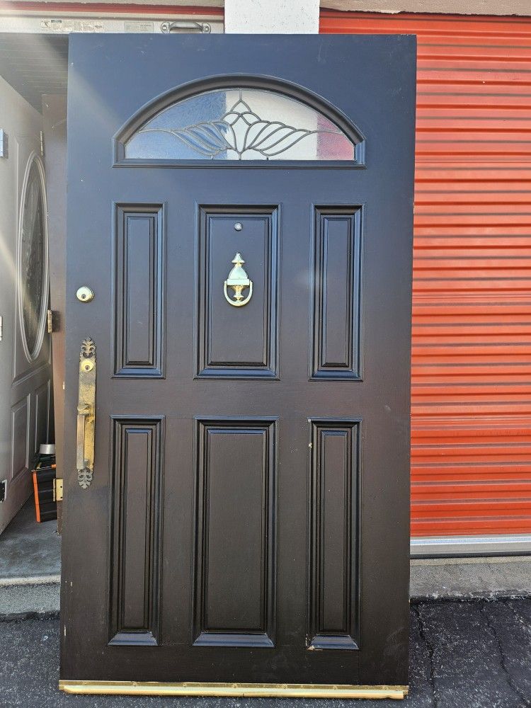 Beautiful Solid Heavy Wood Door