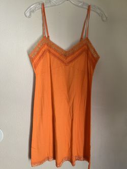 NWOT Yellow/Gray/Pink/Orange Lace Cami Pajama Night Dress/Slip Dress -Sizes M/L