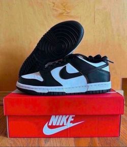 Dunk Low Retro White Black Panda Size 5Y/ 6.5 Womens GS CW1590-100 Brand New
