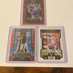 Sports Cards Lot Cj Stroud Victor Wembanyama And More 